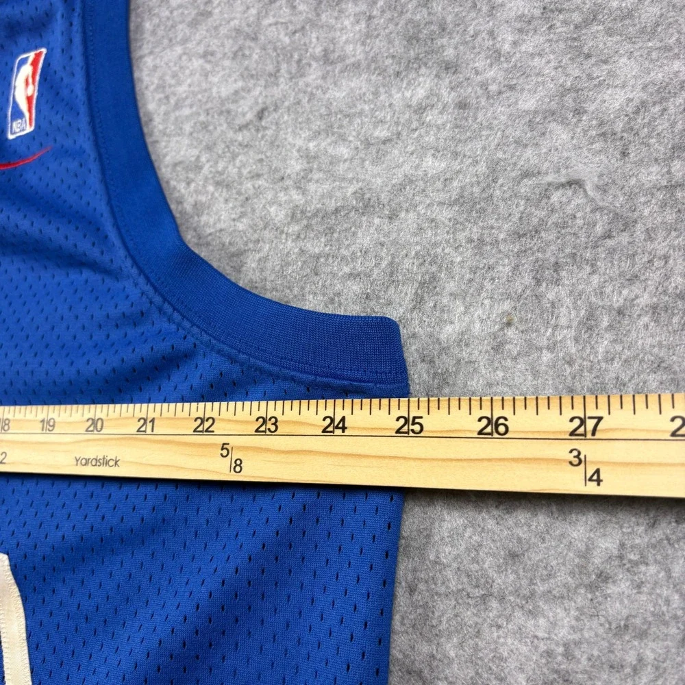 Vintage Nike Allen Iverson Philadelphia 76ers Jersey Blue Red Mesh XL 3 PHILA